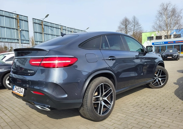 Mercedes-Benz GLE cena 189900 przebieg: 132000, rok produkcji 2016 z Wleń małe 154